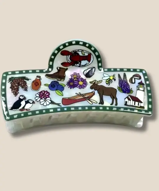 Ellipsis Goods - ELG ELG ACHA - Meet Me in Maine Claw Hair Clip