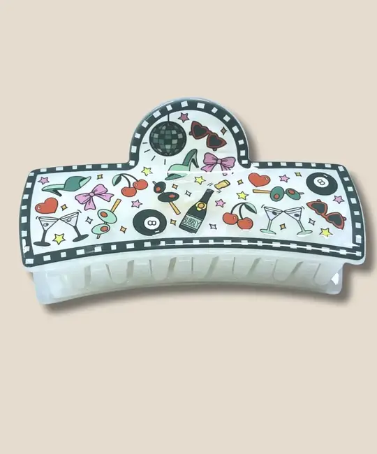 Ellipsis Goods - ELG ELG ACHA - Girls Night Out Claw Hair Clip