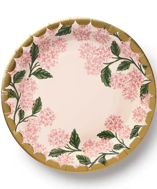 Rifle Paper Co - RP RP PS - Pink Hydrangea Small Plates