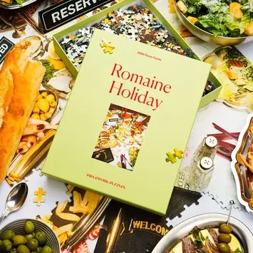 Piecework Puzzles - PIEP PIEP HGGP - Romaine Holiday 1000 Piece Jigsaw Puzzle