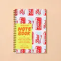 and Here We Are - AHW AHW NBLI - Diet Soda Modern Pop Art Spiral Notebook, lined