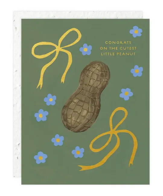 Seedlings - SED SEDGCBA0017 - Cutest Little Peanut Baby Card