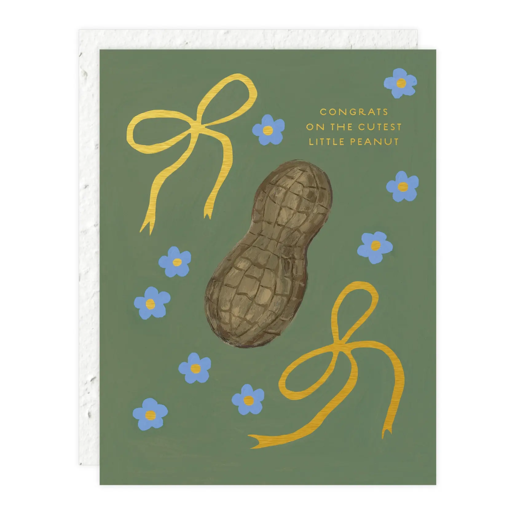 Seedlings - SED SEDGCBA0017 - Cutest Little Peanut Baby Card