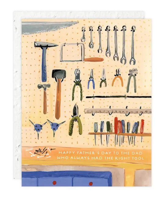 Seedlings - SED SEDGCFD0005 - Right Tools Father's Day Card