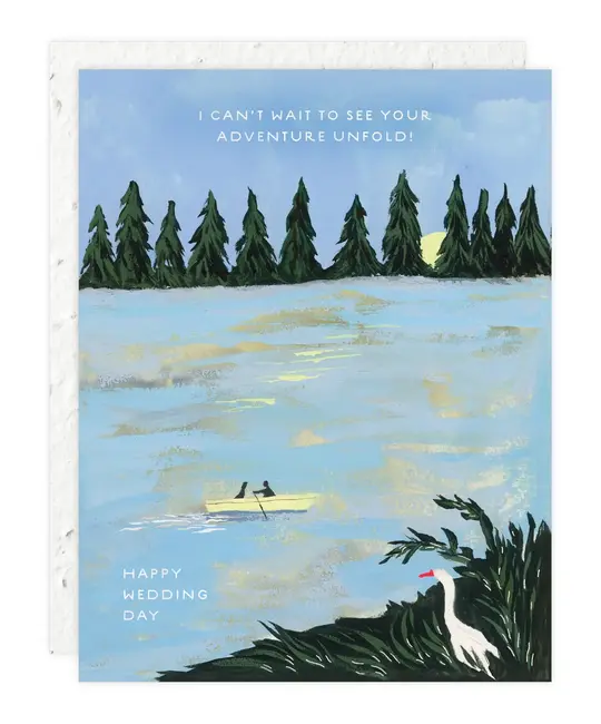 Seedlings - SED SEDGCWE0009 - Adventure of Us Wedding Card