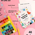 Grabie Art - GRAA GRAA AS - All-In-One Watercolor Set of 48