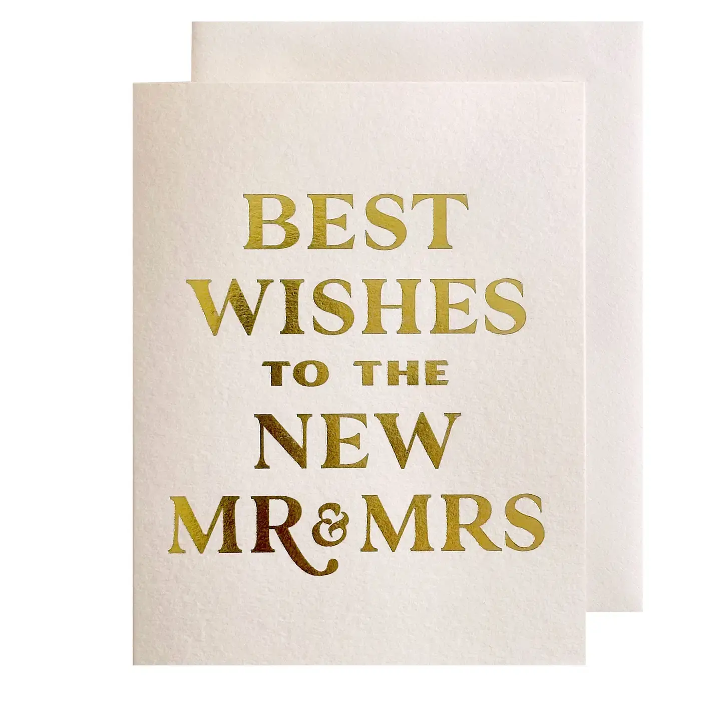The Social Type - TST TSTGCWE0010 - Best Wishes New Mr & Mrs Wedding Card