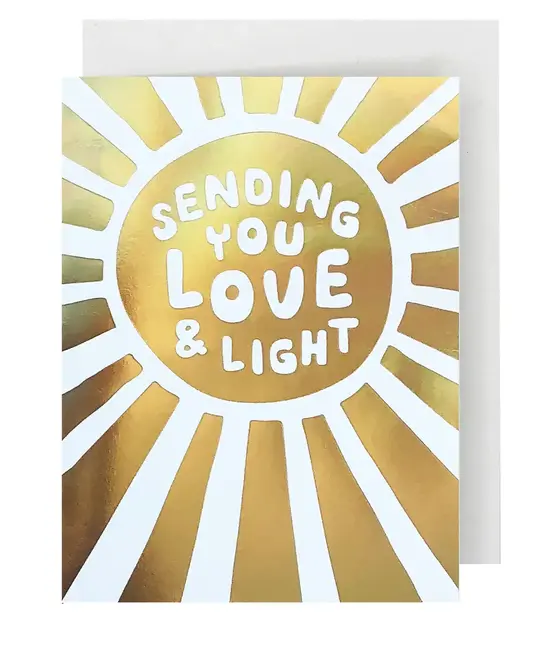 The Social Type - TST TSTGCSY0005 - Love & Light Sympathy Card