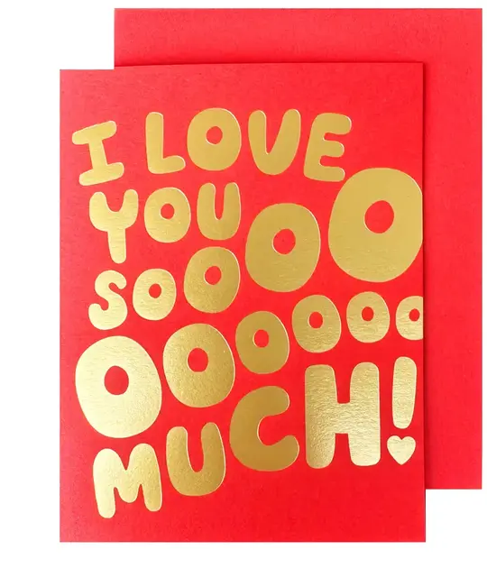 The Social Type - TST TSTGCLO0020 - Sooo Much Love Card