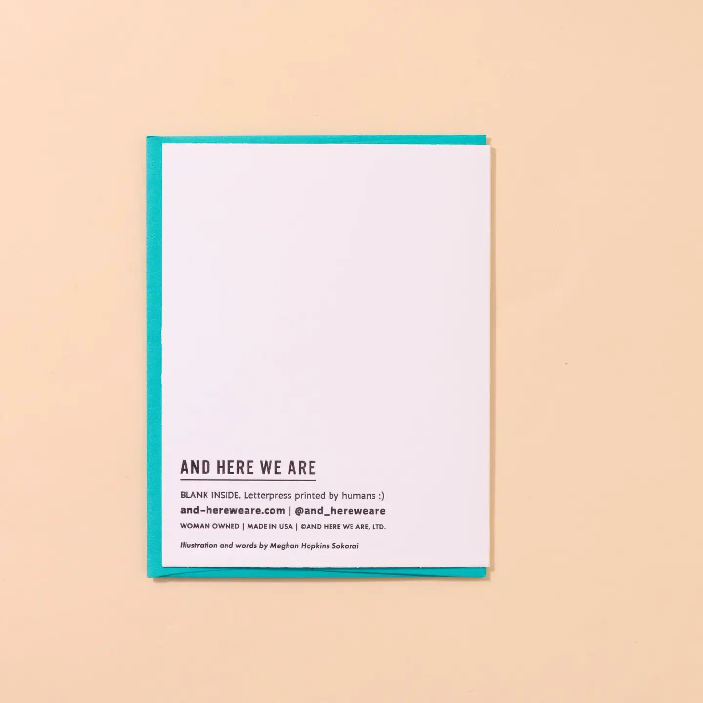 and Here We Are - AHW AHWGCNH0011 - New Garden New Home Housewarming Card