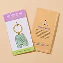 and Here We Are - AHW AHW ACKC - Hot Ass Mom Jean Keychain Bag Charm