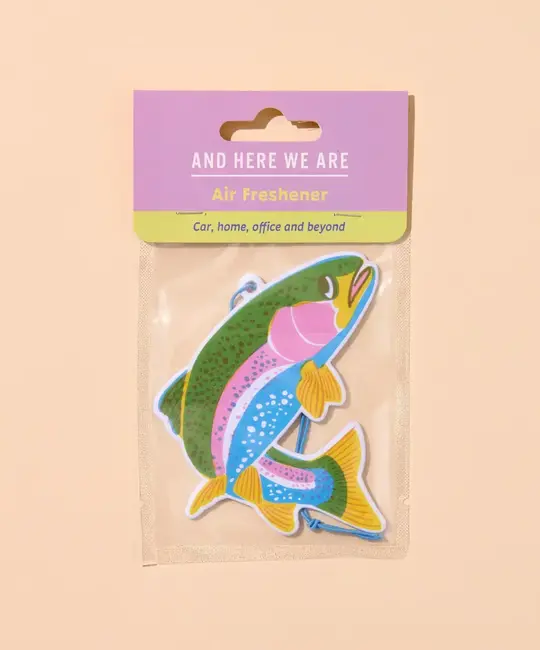 and Here We Are - AHW AHW CADI - Rainbow Trout Air Freshener (Watermelon Scent)