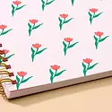 and Here We Are - AHW AHW NBLI - Printemps Tulip Spiral Notebook, lined