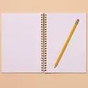 and Here We Are - AHW AHW NBLI - Printemps Tulip Spiral Notebook, lined