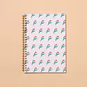 and Here We Are - AHW AHW NBLI - Printemps Tulip Spiral Notebook, lined