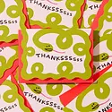 and Here We Are - AHW AHW NSTY - Snakes Thankssss Scalloped Edge Boxed Thank You Note Set