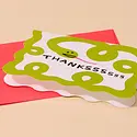 and Here We Are - AHW AHW NSTY - Snakes Thankssss Scalloped Edge Boxed Thank You Note Set