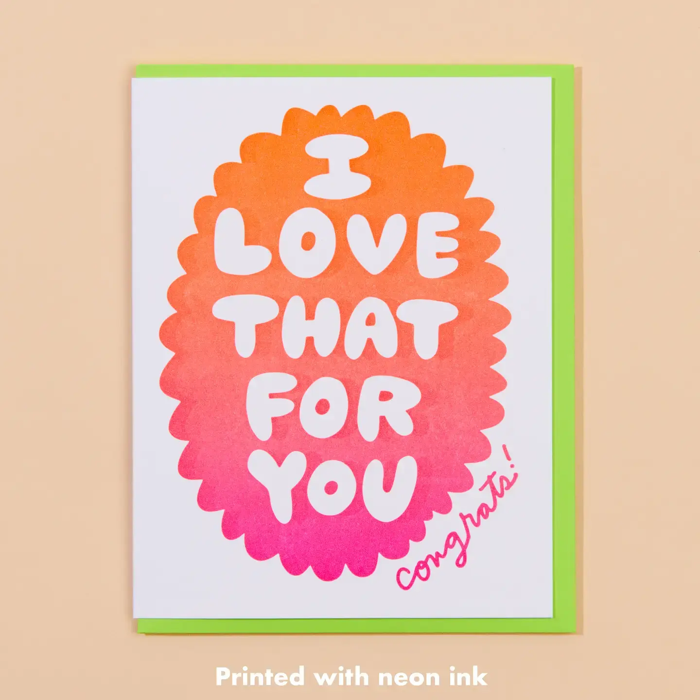 and Here We Are - AHW AHWGCCO0008 - Love That For You Congratulations Card