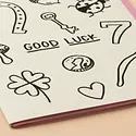 and Here We Are - AHW AHWGCGL0001 - Charms Good Luck Card
