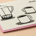 and Here We Are - AHW AHWGCLO0023 - Mornings are Better Coffee Cups Love Card