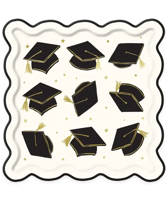 My Minds Eye - MME MME PS - Scatter Hat Graduation Square Plates