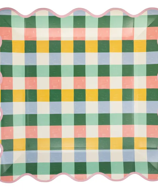 My Minds Eye - MME MME PS - Hopscotch Gingham Square Plates