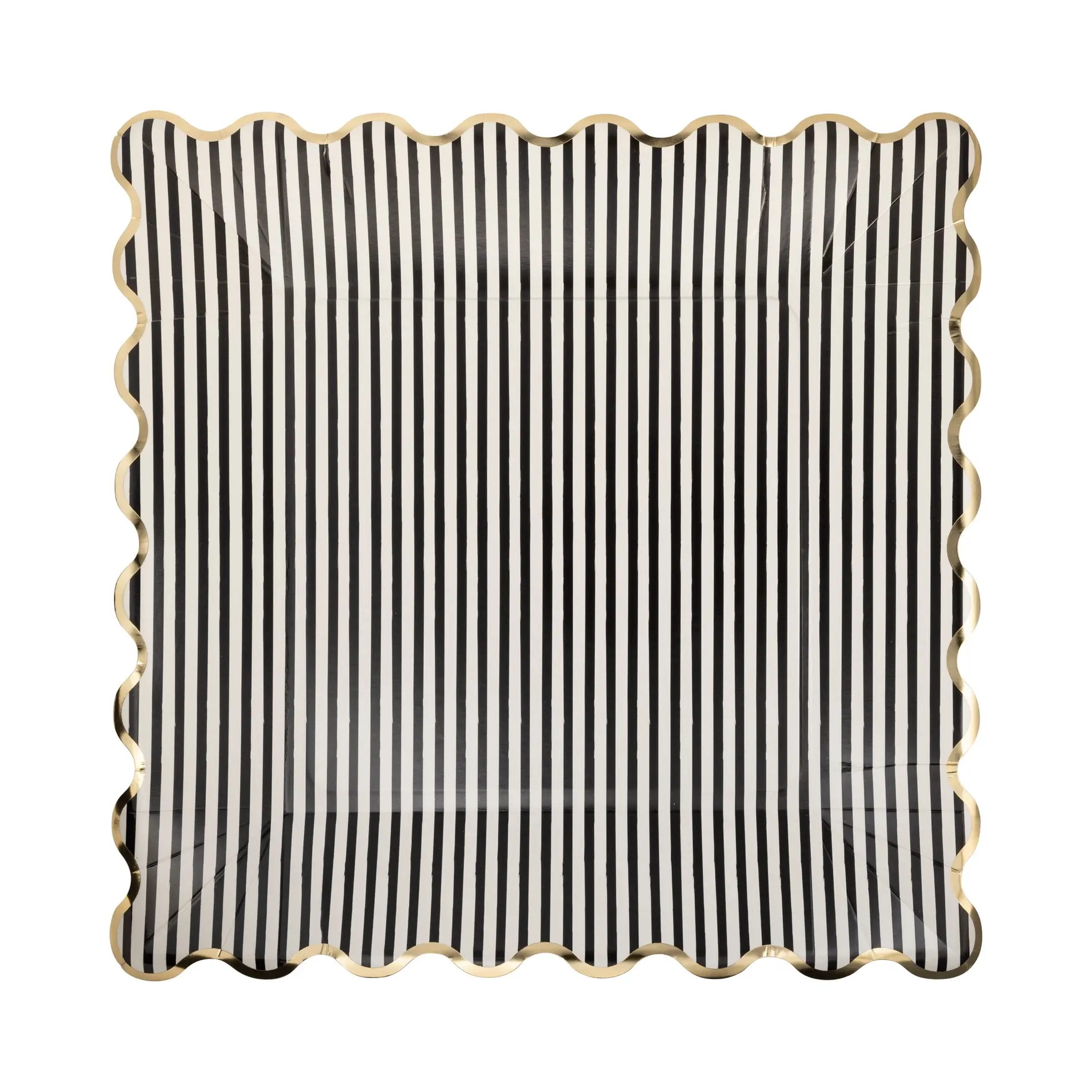My Minds Eye - MME MME PS - Black Striped Square Plates