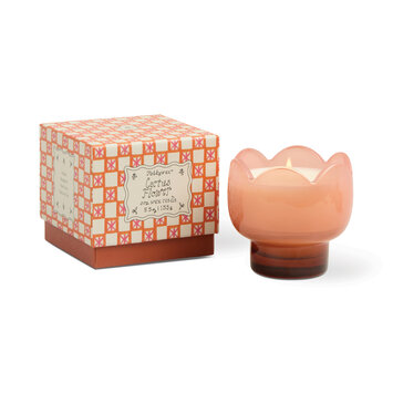 Paddywax - PA PA CALA - Tulip Glass Candle, Cactus Flower Pink