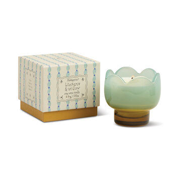 Paddywax - PA PA CALA - Tulip Glass Candle, Wisteria & Willow Blue