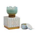 Paddywax - PA PA CALA - Tulip Glass Candle, Wisteria & Willow Blue