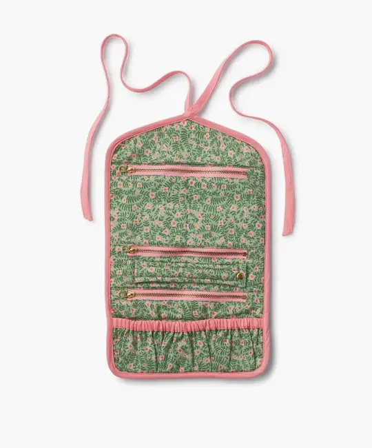Rifle Paper Co - RP RP BAG - Dahlia Quilted  Jewelry Organizer