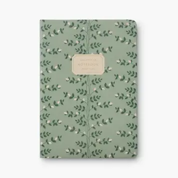Rifle Paper Co - RP RP NBLI - Dahlia Stitched Lined Notebooks, Set of 3