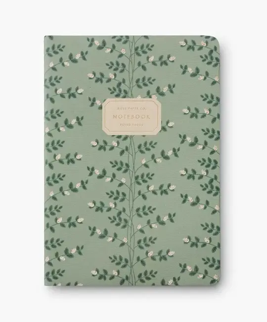 Rifle Paper Co - RP RP NBLI - Dahlia Stitched Lined Notebooks, Set of 3