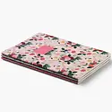 Rifle Paper Co - RP RP NBLI - Dahlia Stitched Lined Notebooks, Set of 3