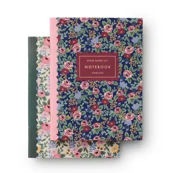 Rifle Paper Co - RP RP NBPN - Pair of Rosa Pocket Notebooks, Blank