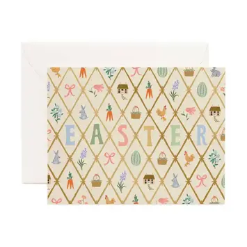 Rifle Paper Co - RP RPGCEA0011 - Spring Farm Easter Card