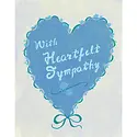 Small Adventure - SMA SMAGCSY0002 - Heartfelt Blue Sympathy Card