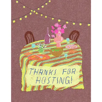 Small Adventure - SMA SMAGCTY0009 - Hosting Table Thank You Card