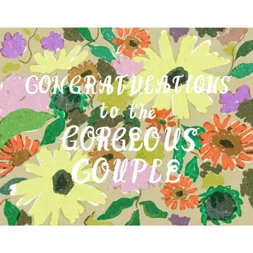 Small Adventure - SMA SMAGCWE0005 - Gorgeous Couple Wedding Card