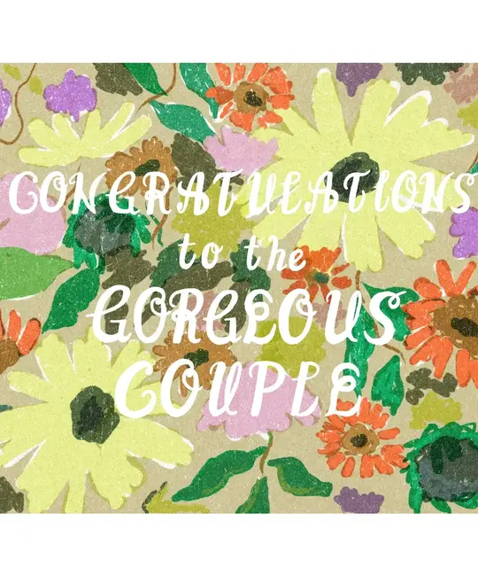 Small Adventure - SMA SMAGCWE0005 - Gorgeous Couple Wedding Card