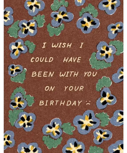 Small Adventure - SMA SMAGCBI0031 - Wish I Could've Been There Birthday Card