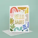 Idlewild Co - ID IDGCBA - Shapes Hello Baby Card