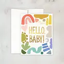 Idlewild Co - ID IDGCBA - Shapes Hello Baby Card