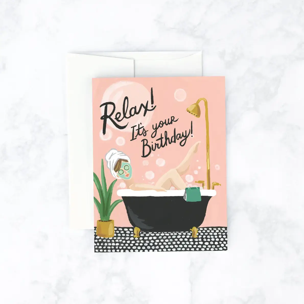 Idlewild Co - ID IDGCBI0017 - Bubble Bath Birthday Card
