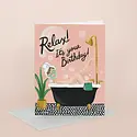 Idlewild Co - ID IDGCBI0017 - Bubble Bath Birthday Card