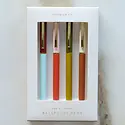 Idlewild Co - ID ID OS - Cartagena City Pallet Pens, Set of 4 Ballpoint Pens
