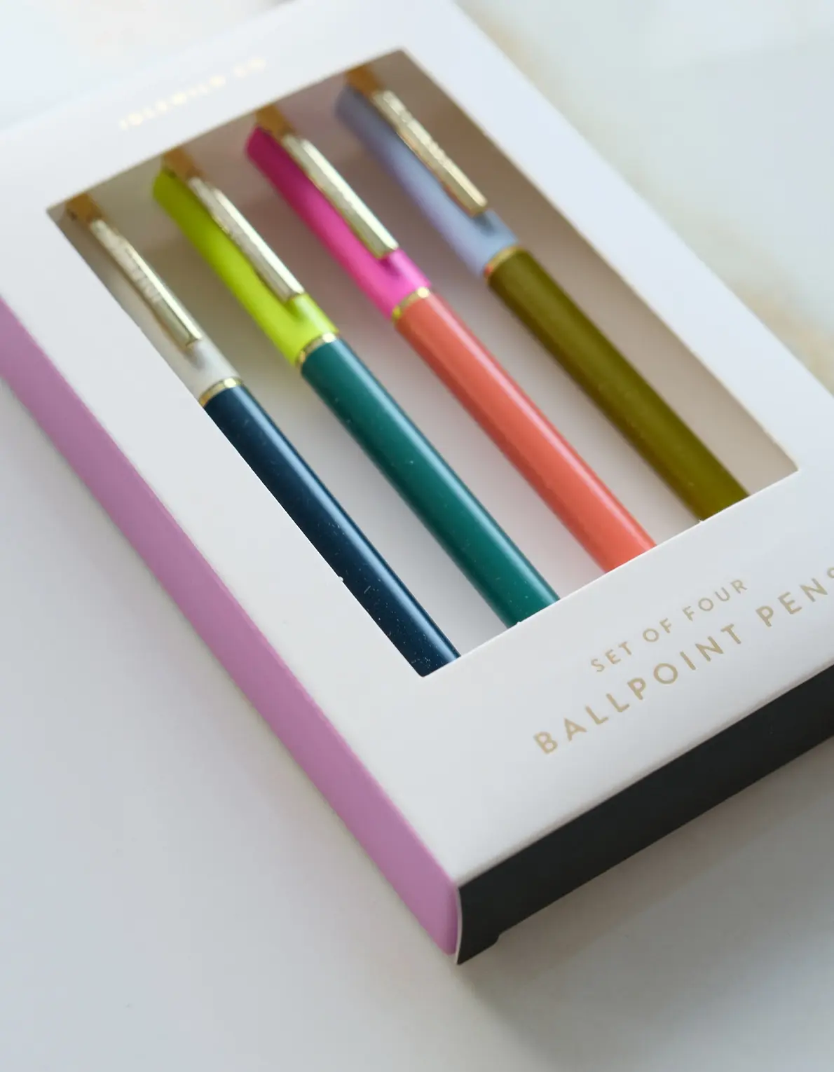 Idlewild Co - ID ID OS - Tokyo City Pallet Pens, Set of 4 Ballpoint Pens