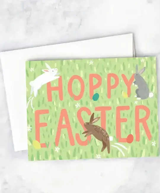 Idlewild Co - ID IDGCEA0002 - Hoppy Easter Card