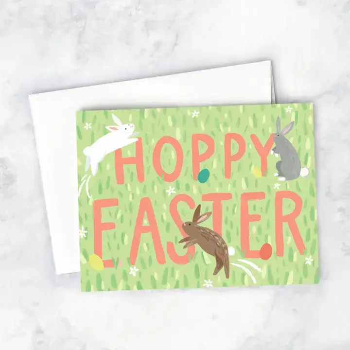 Idlewild Co - ID IDGCEA0002 - Hoppy Easter Card