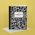 Idlewild Co - ID IDGCMI - Teacher Composition Notebook Card